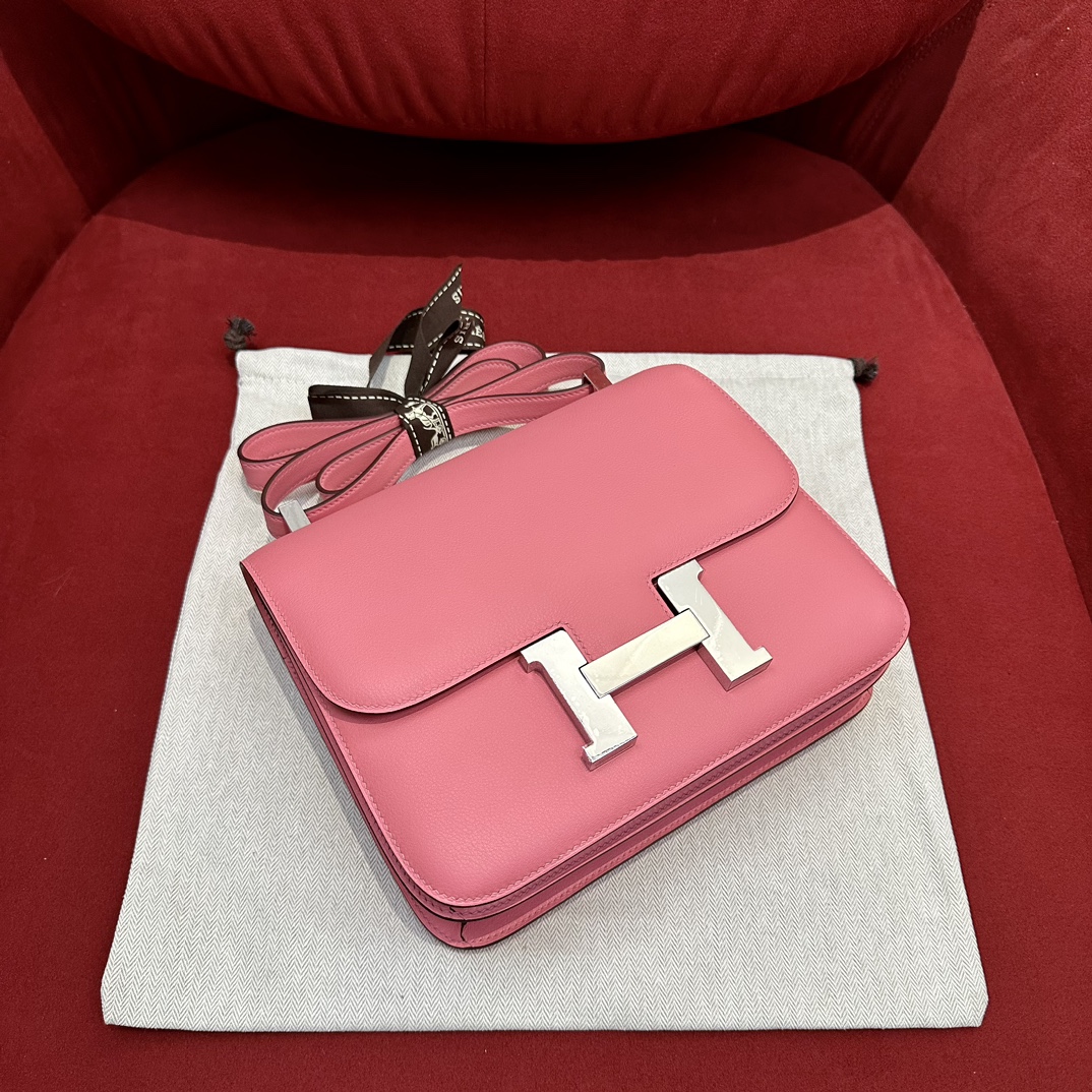Hermès Constance 24 Summer Pink Swift