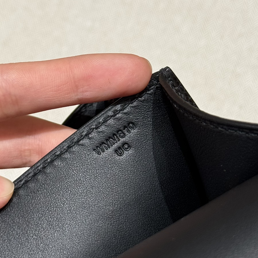 Hermès Constance 24 Noir Epsom