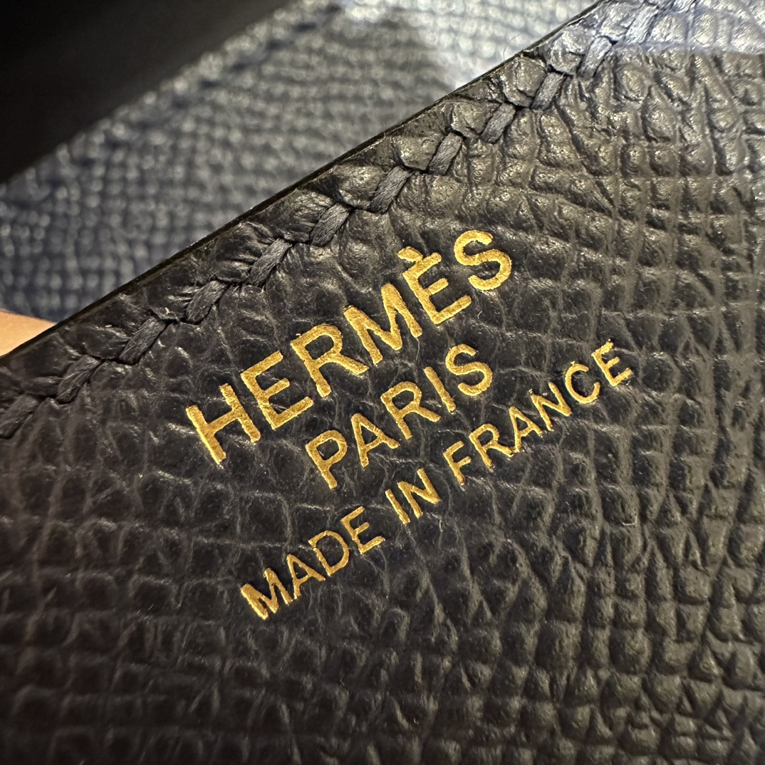 Hermès Constance 19 Blue saphir epsom