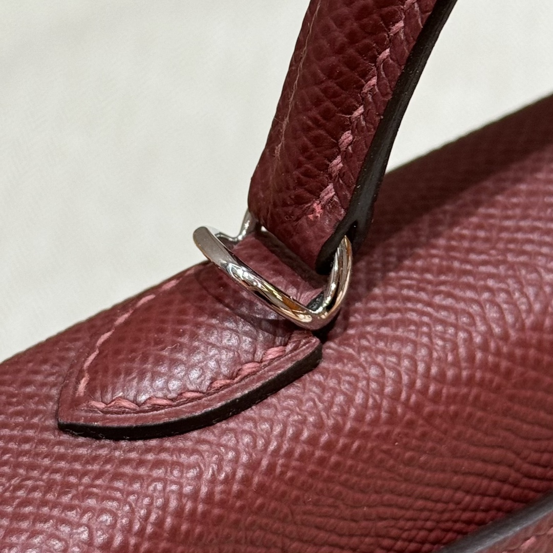 Hermès  Mini Kelly2 Size19  Rouge H  Epsom