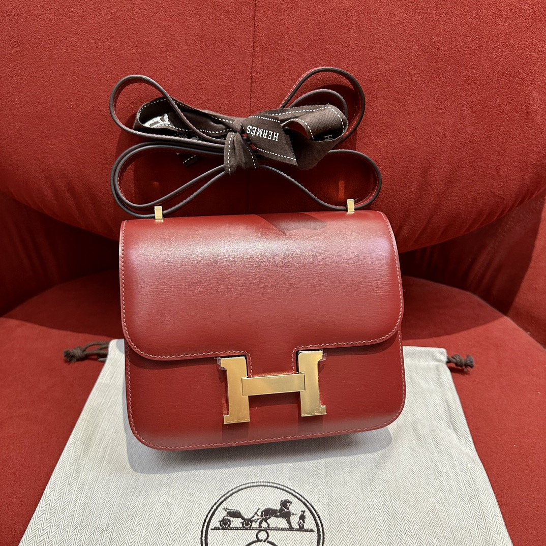 Hermès Constance 19 H Red Box