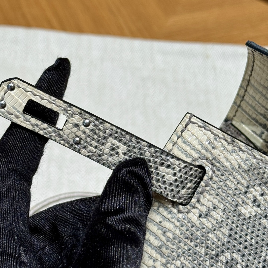 Hermès  Kelly Pochette 1 Ombre Lizard imported