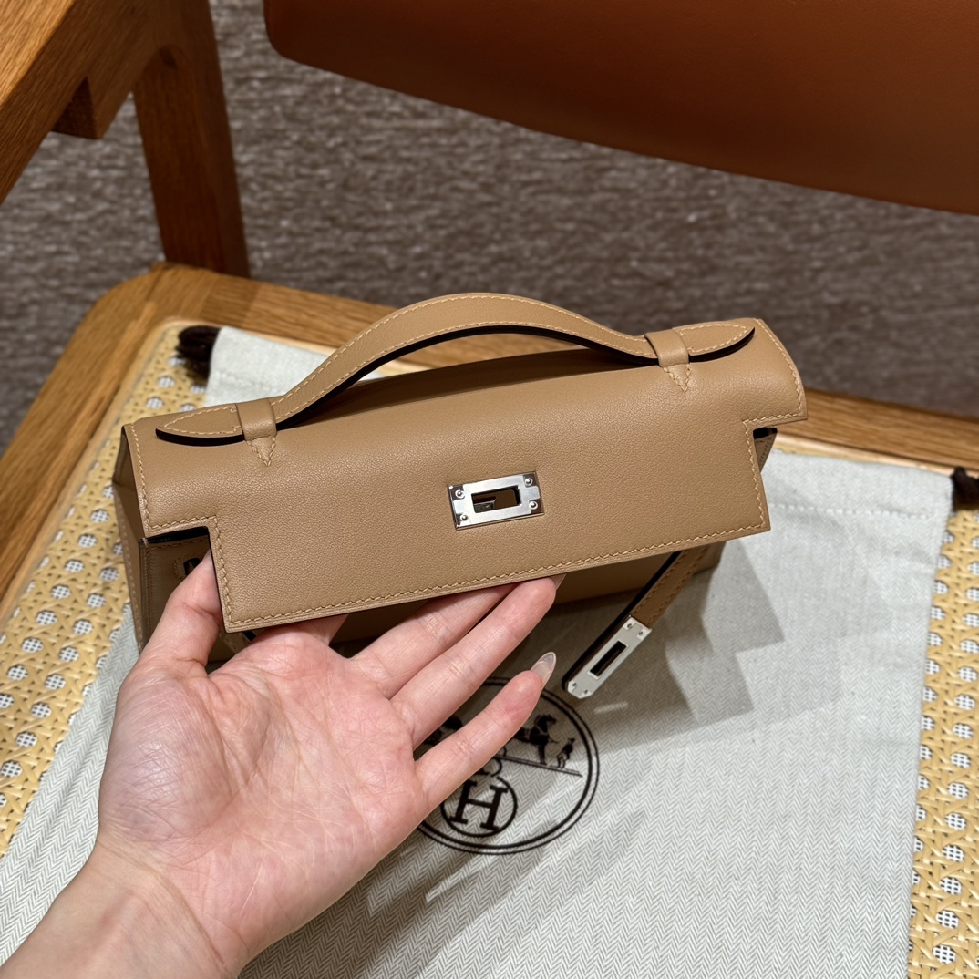Hermès  Kelly Pochette 1 Chai Swift