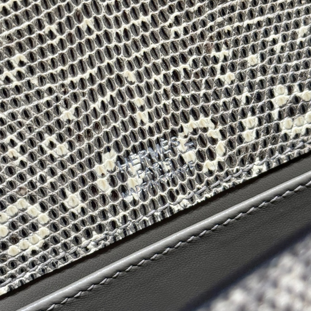 Hermès  Kelly Pochette 1 Ombre Lizard imported