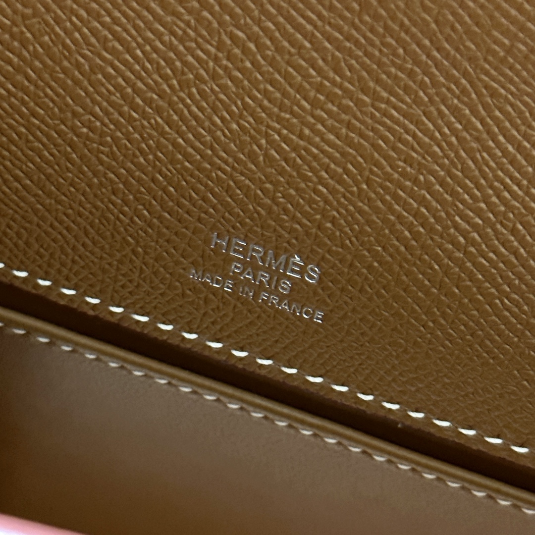 Hermès  Kelly Pochette 1 Gold Epsom