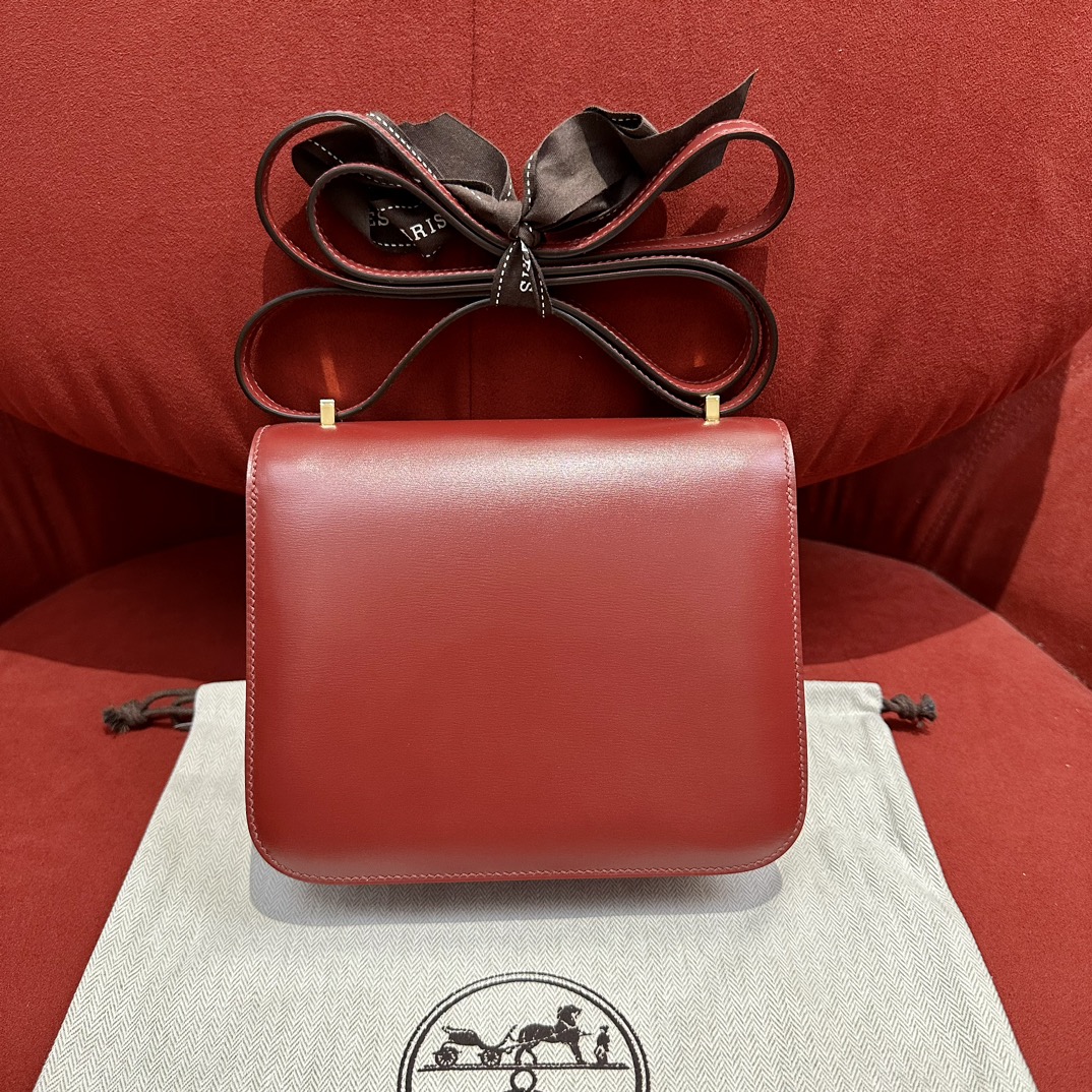 Hermès Constance 19 H Red Box