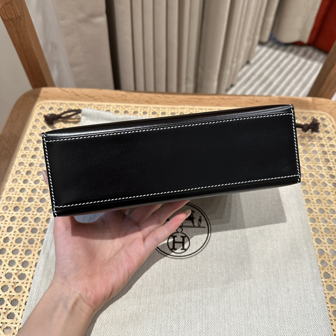 Hermès  Kelly Pochette 1 Black Box