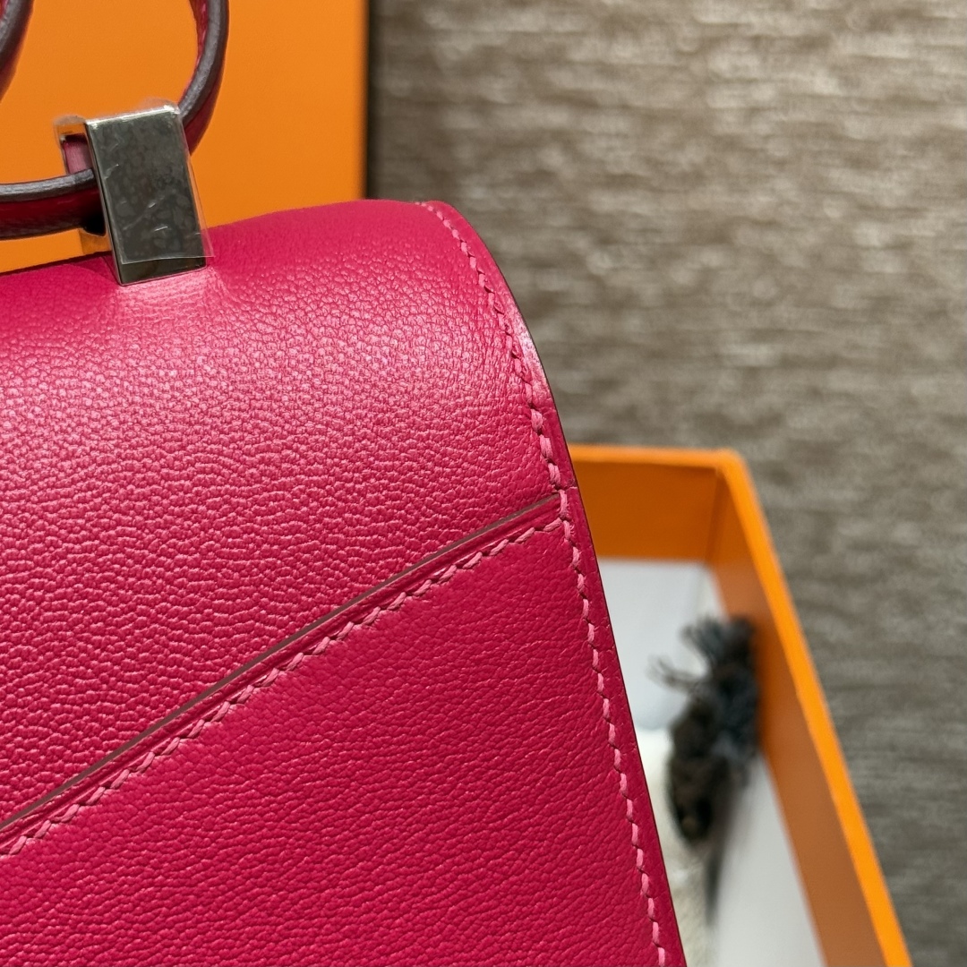 Hermès Constance 24 Framboise Chèvre