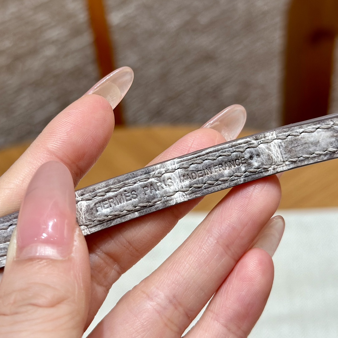 Hermès  Mini Kelly2 Size19   Himalaya Niloticus imported