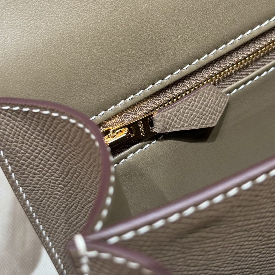 Hermès Constance 24 Etoupe Epsom