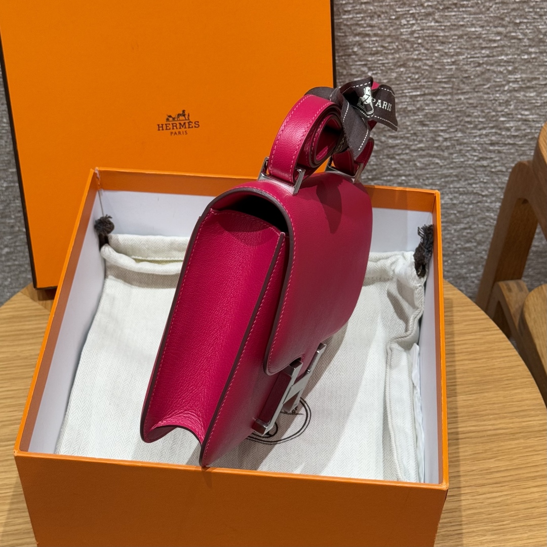 Hermès Constance 24 Framboise Chèvre