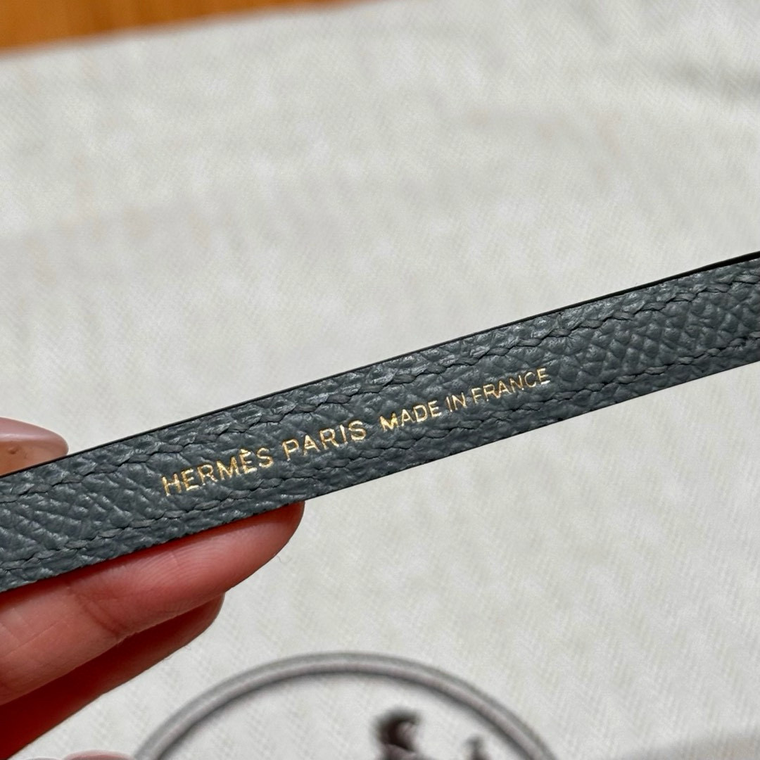 Hermès  Mini Kelly2 Size19 Vert Amanda  epsom