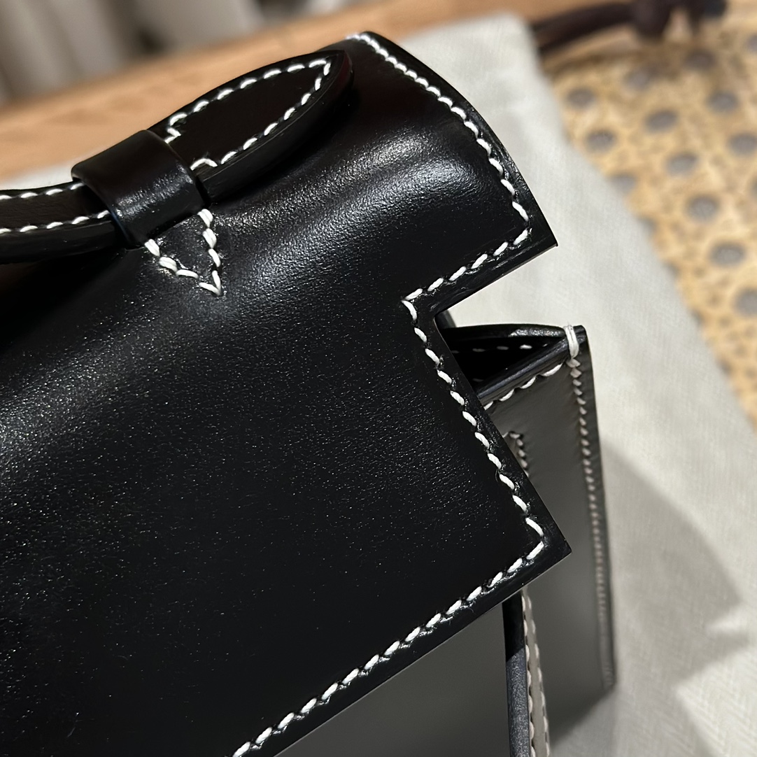 Hermès  Kelly Pochette 1 Black Box