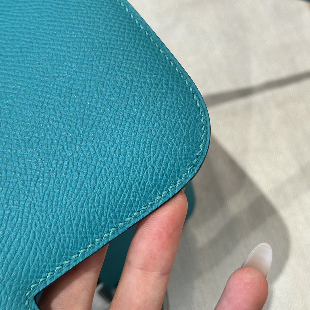 Hermès Constance 19 Jade Epsom