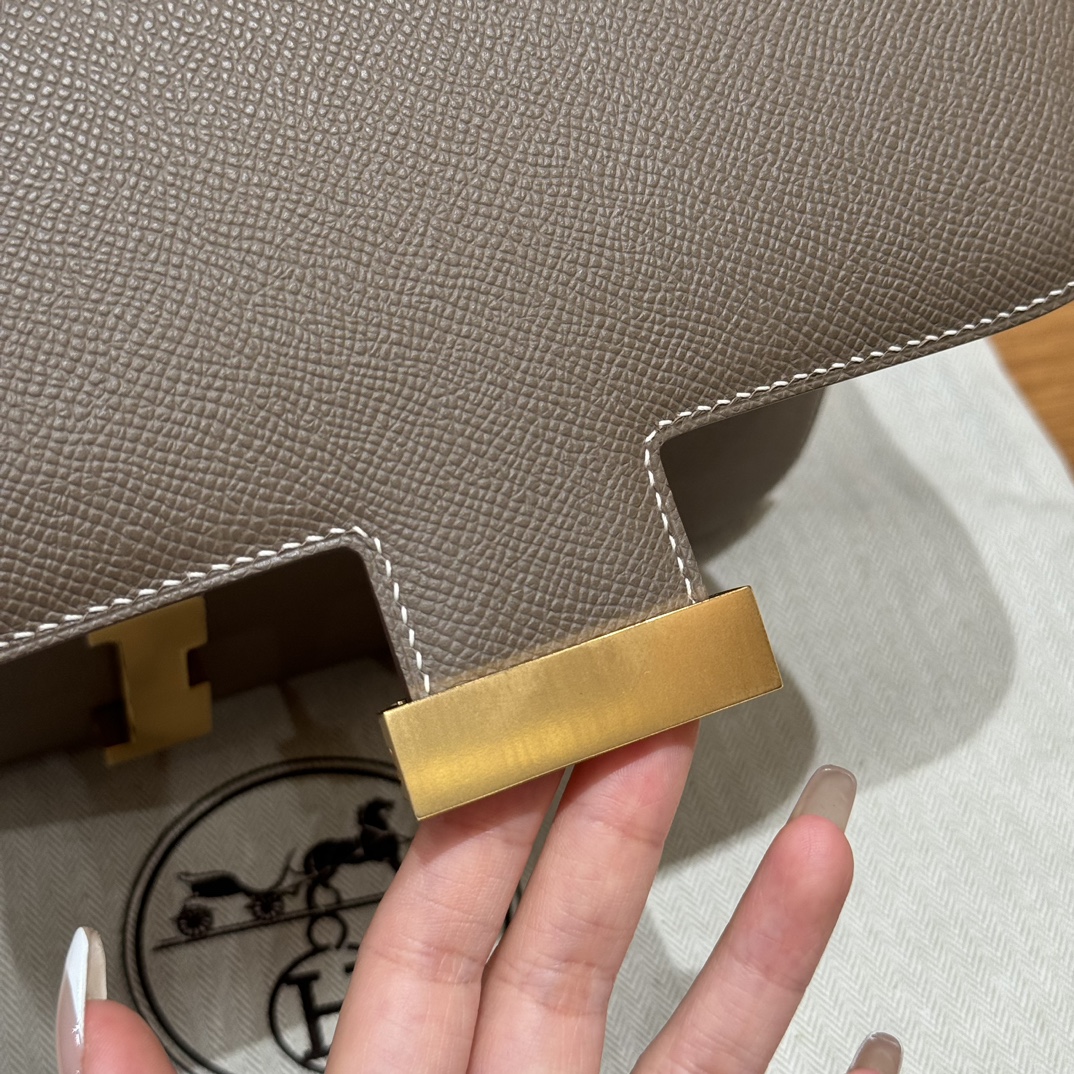 Hermès Constance 24 Etoupe Epsom