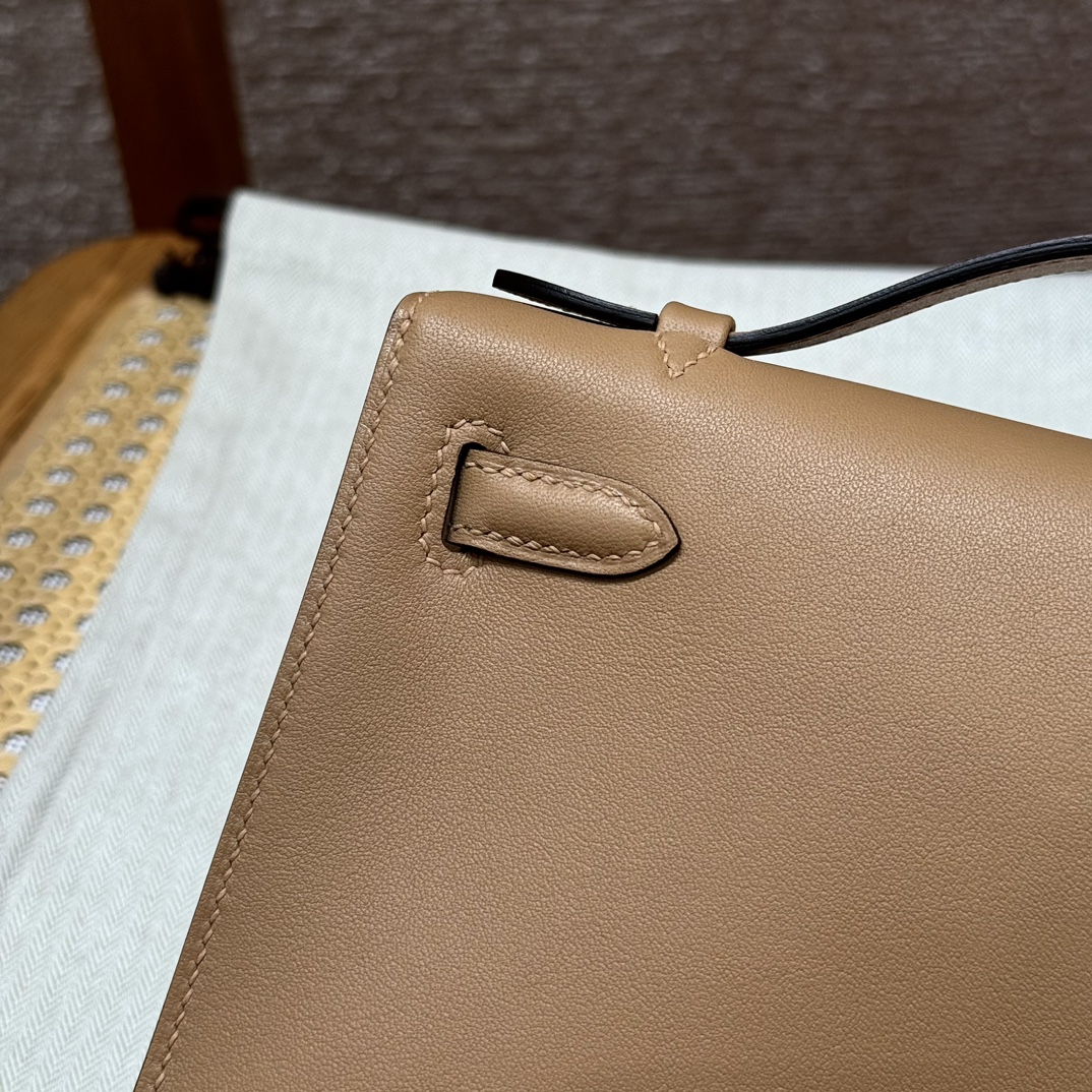 Hermès  Kelly Pochette 1 Chai Swift