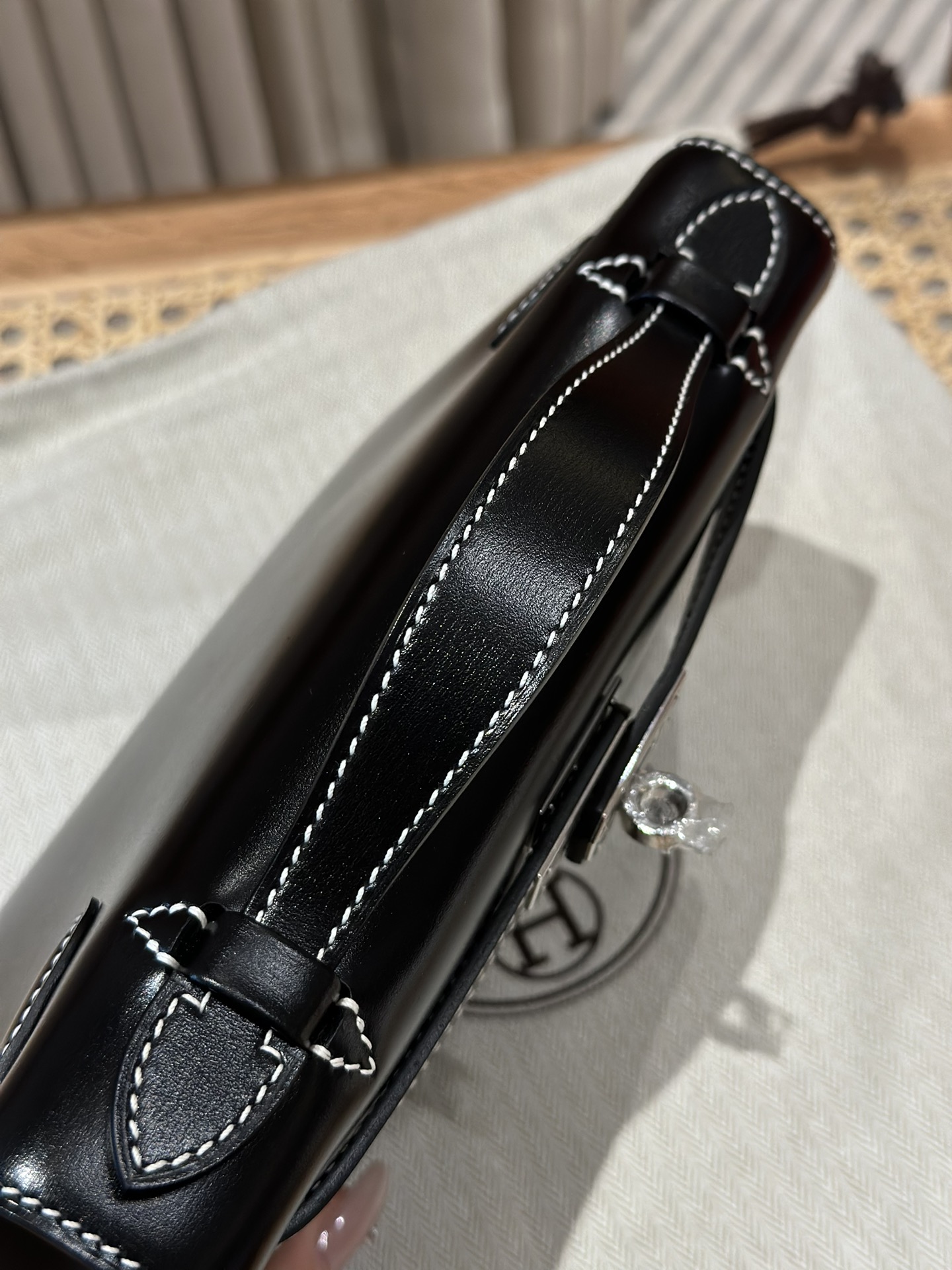 Hermès  Kelly Pochette 1 Black Box