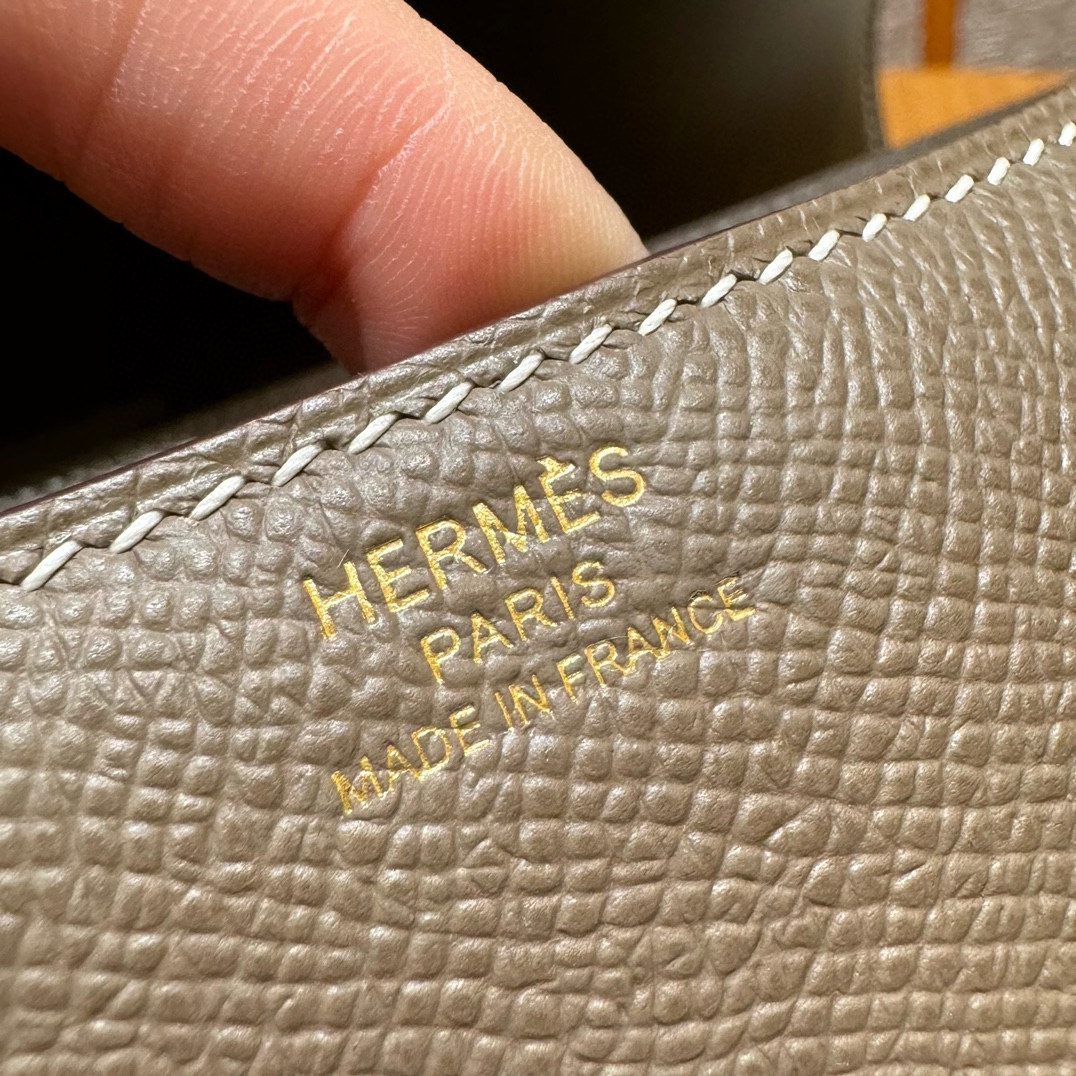 Hermès Constance 24 Etoupe Epsom