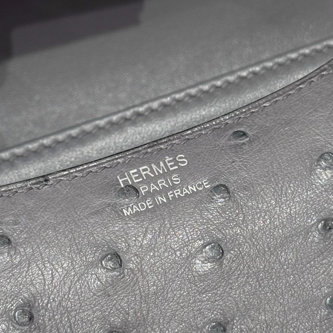 Hermès Constance 19 Girs Agate KK ostrich imported