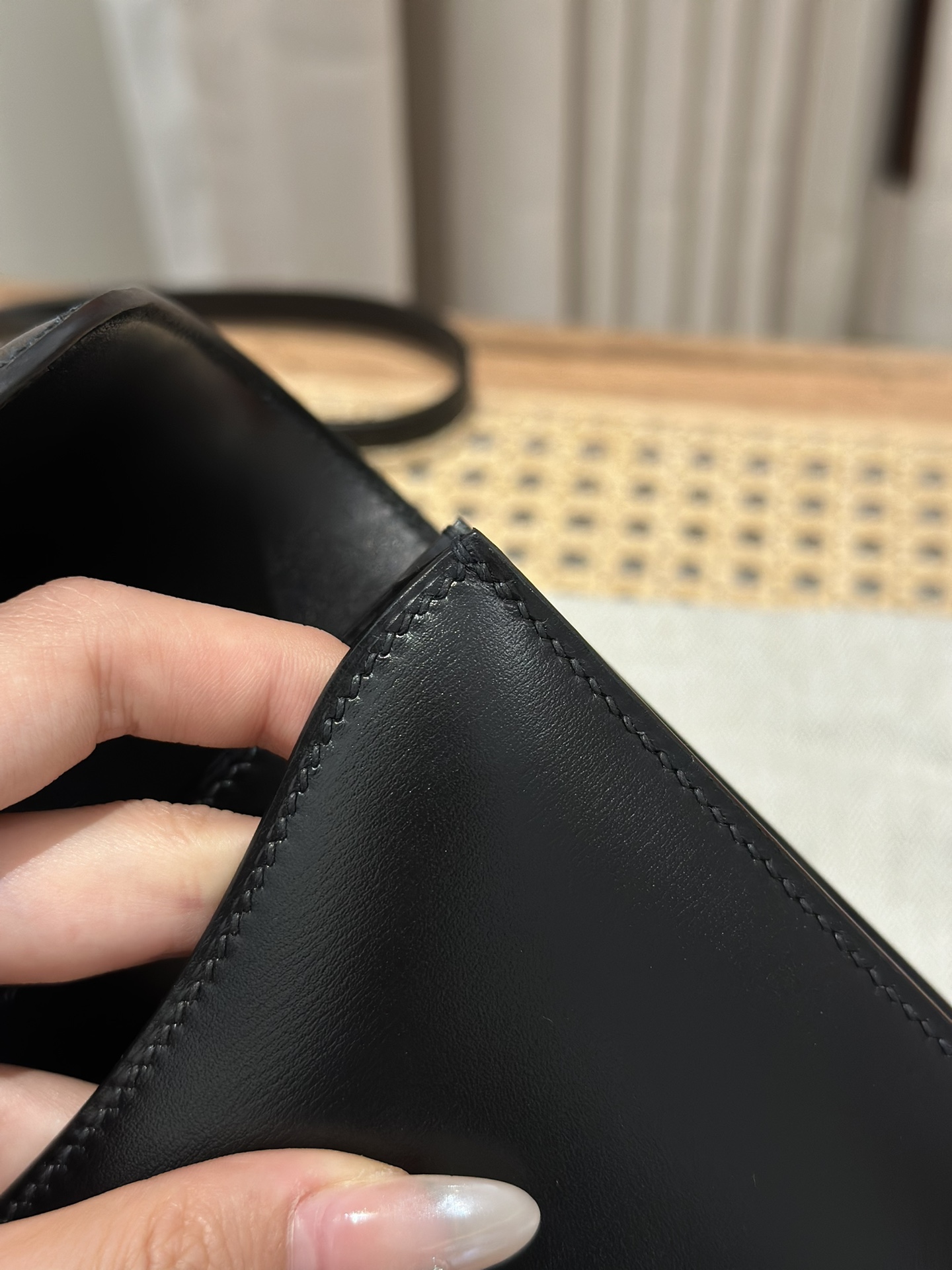 Hermès Constance 19  Noir Box