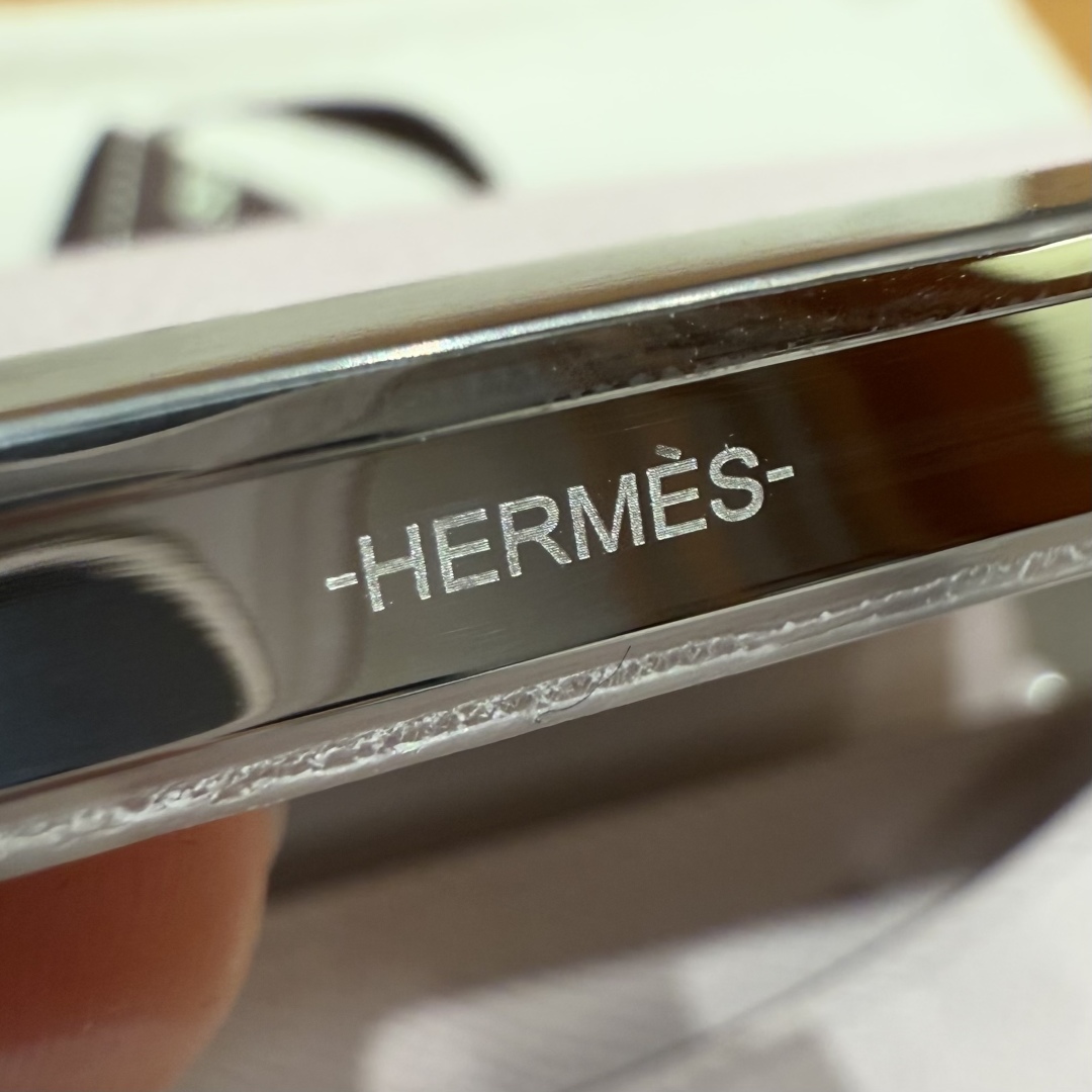 Hermès Constance 19 Mauve pale  Chèvre Mirror