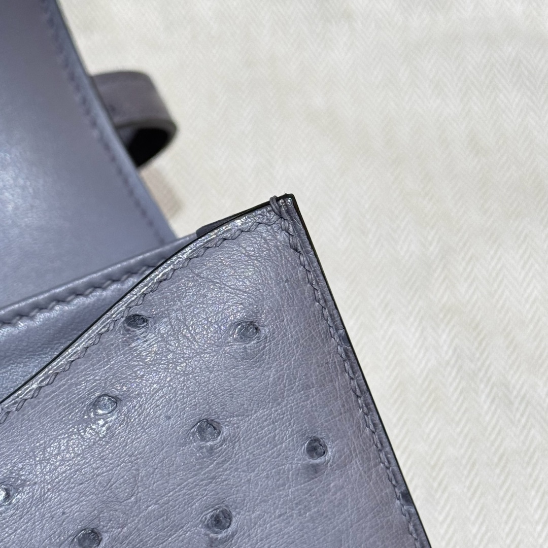 Hermès Constance 19 Girs Agate KK ostrich imported