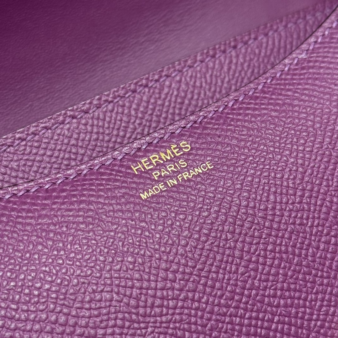 Hermès Constance 19 Anemone Epsom