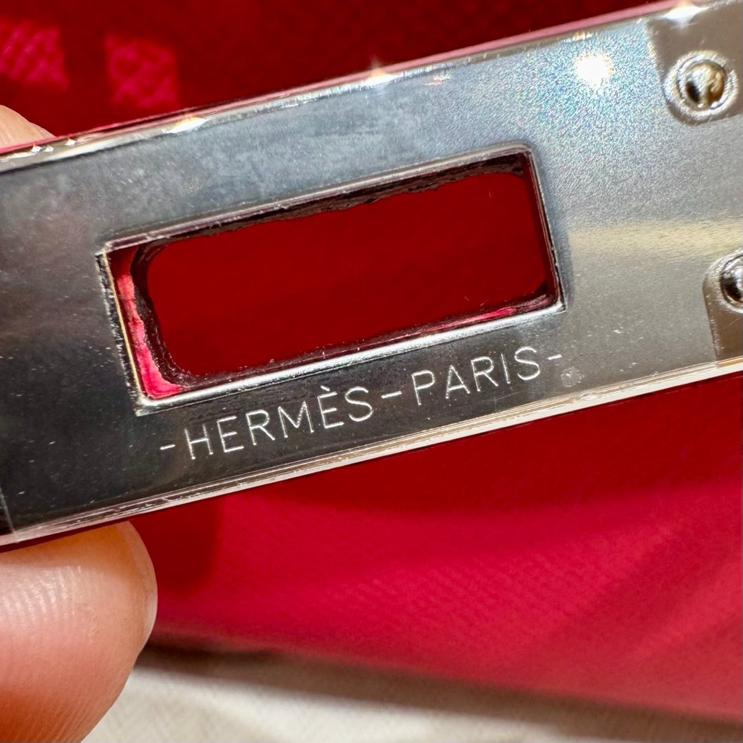 Hermès  Mini Kelly2 Size19 Rose extreme epsom
