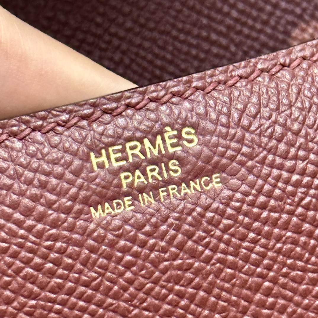 Hermès Constance 24 H Red Epsom
