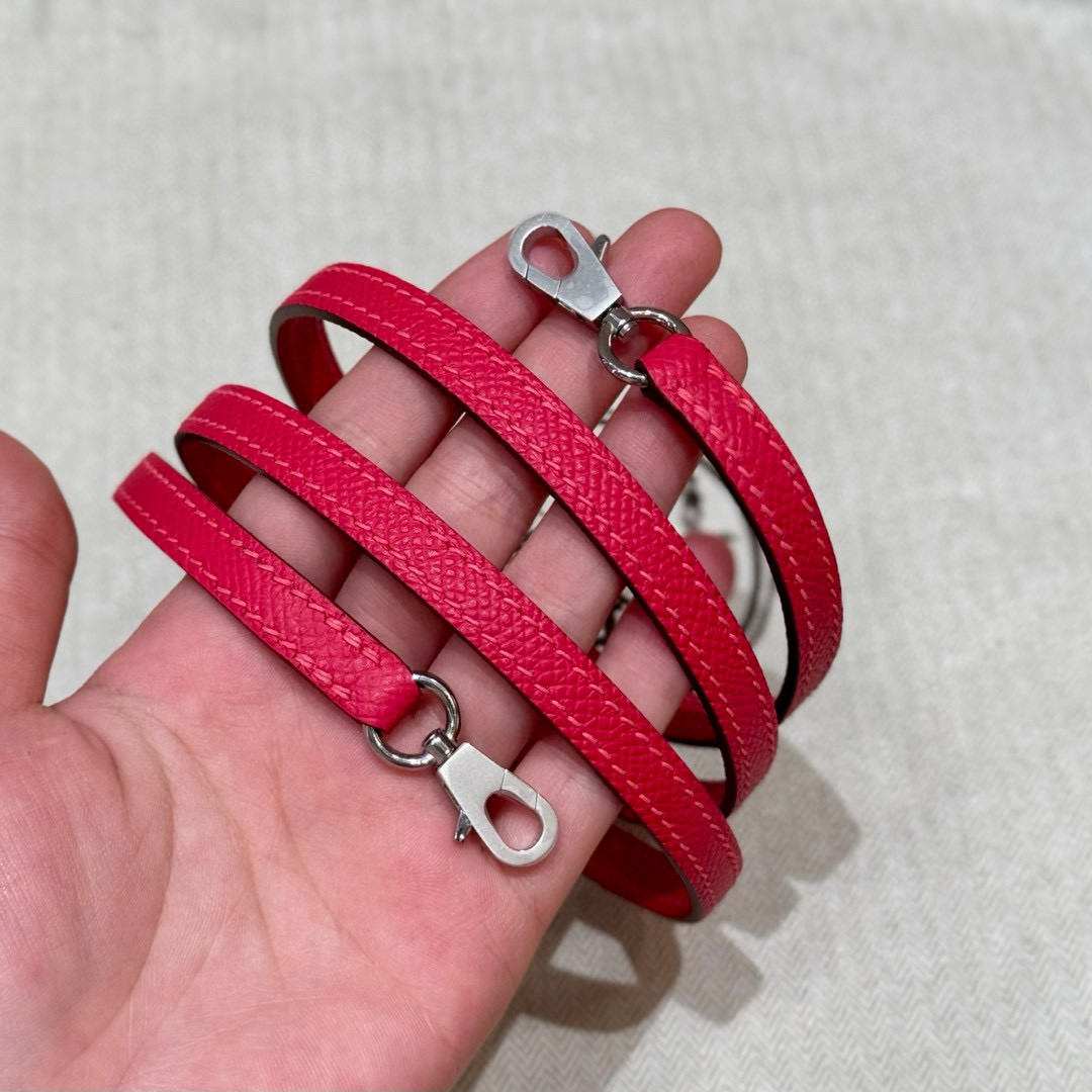 Hermès  Mini Kelly2 Size19 Rose extreme epsom