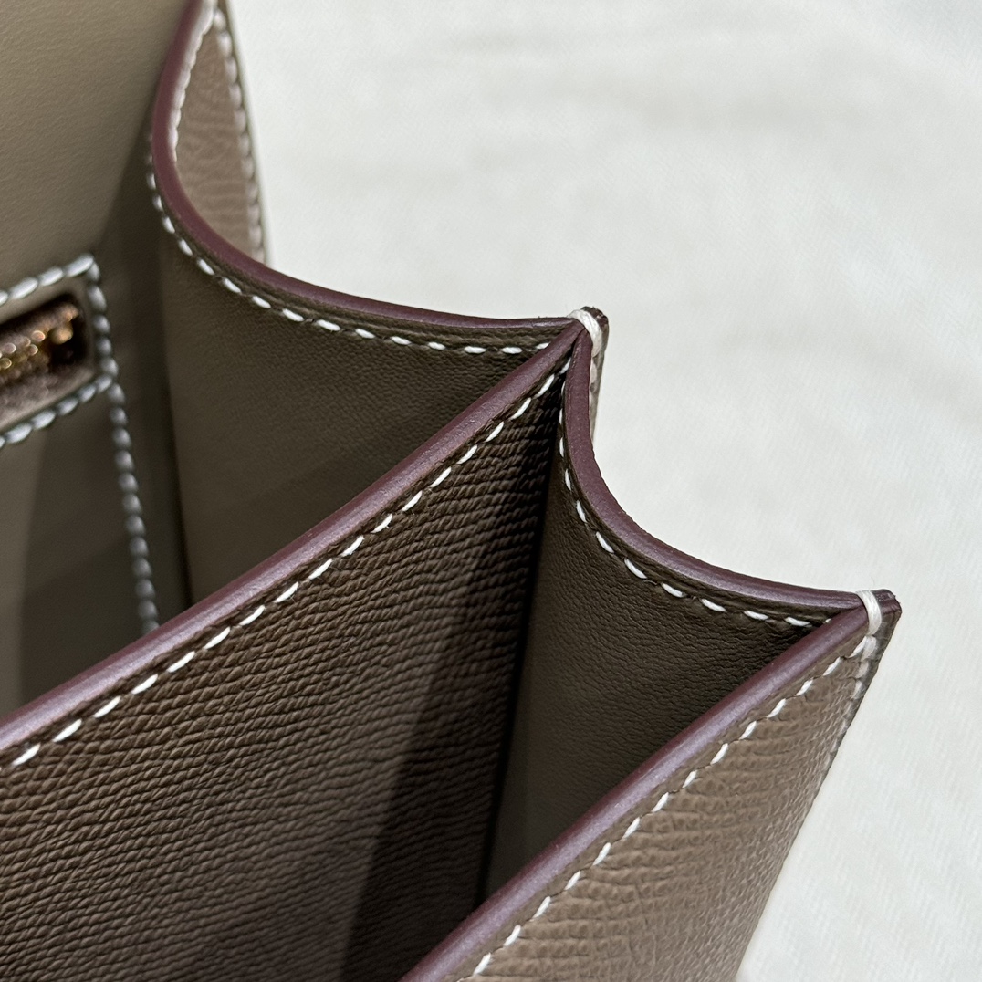 Hermès Constance 24 Etoupe Epsom