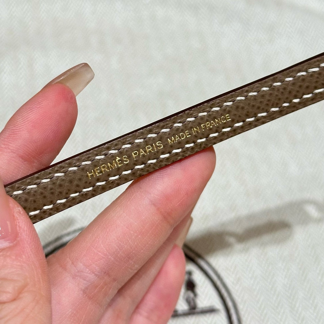 Hermès  Mini Kelly2 Size19 etoupe Epsom