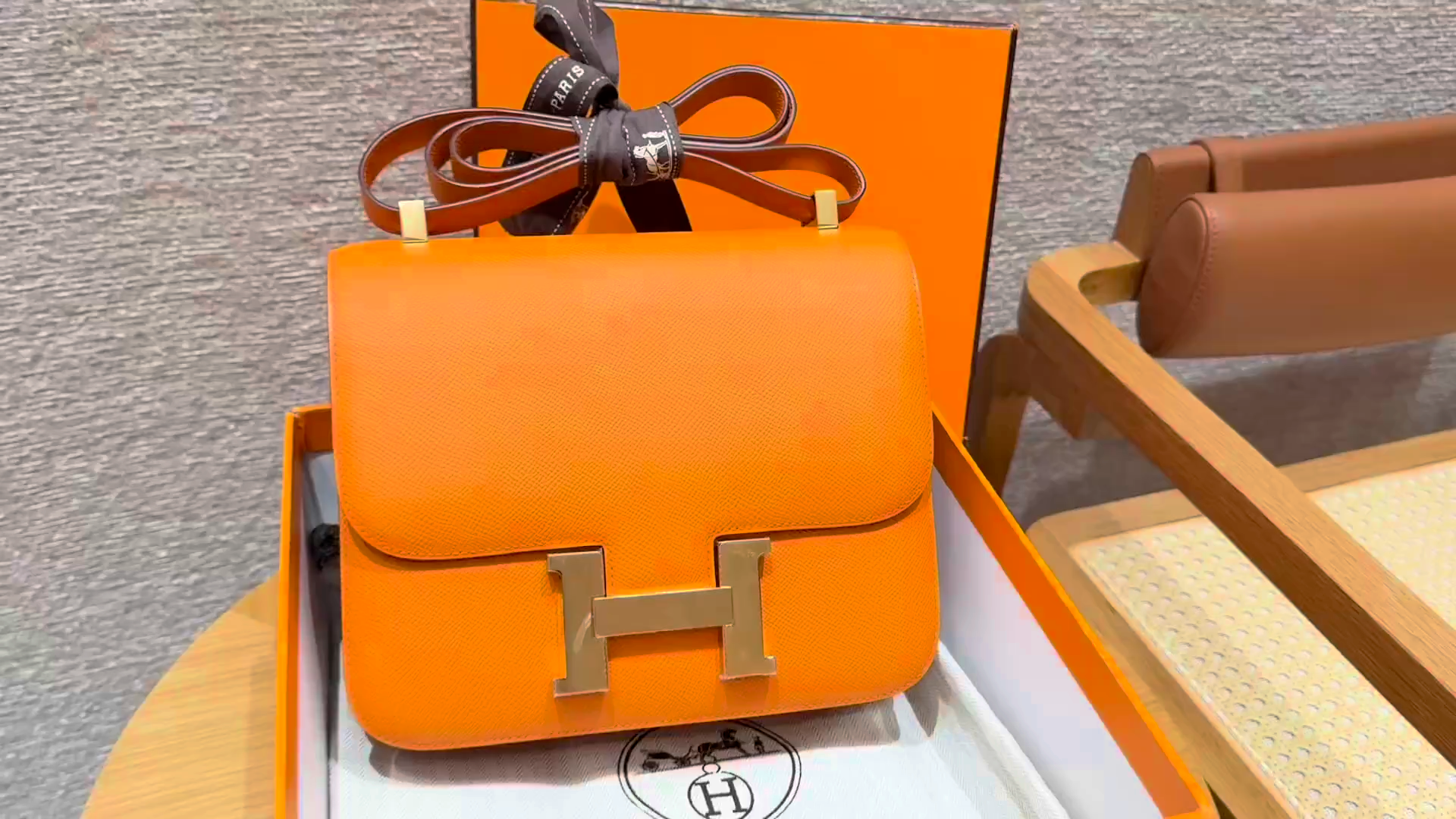 Hermès Constance 24 Orange   Epsom