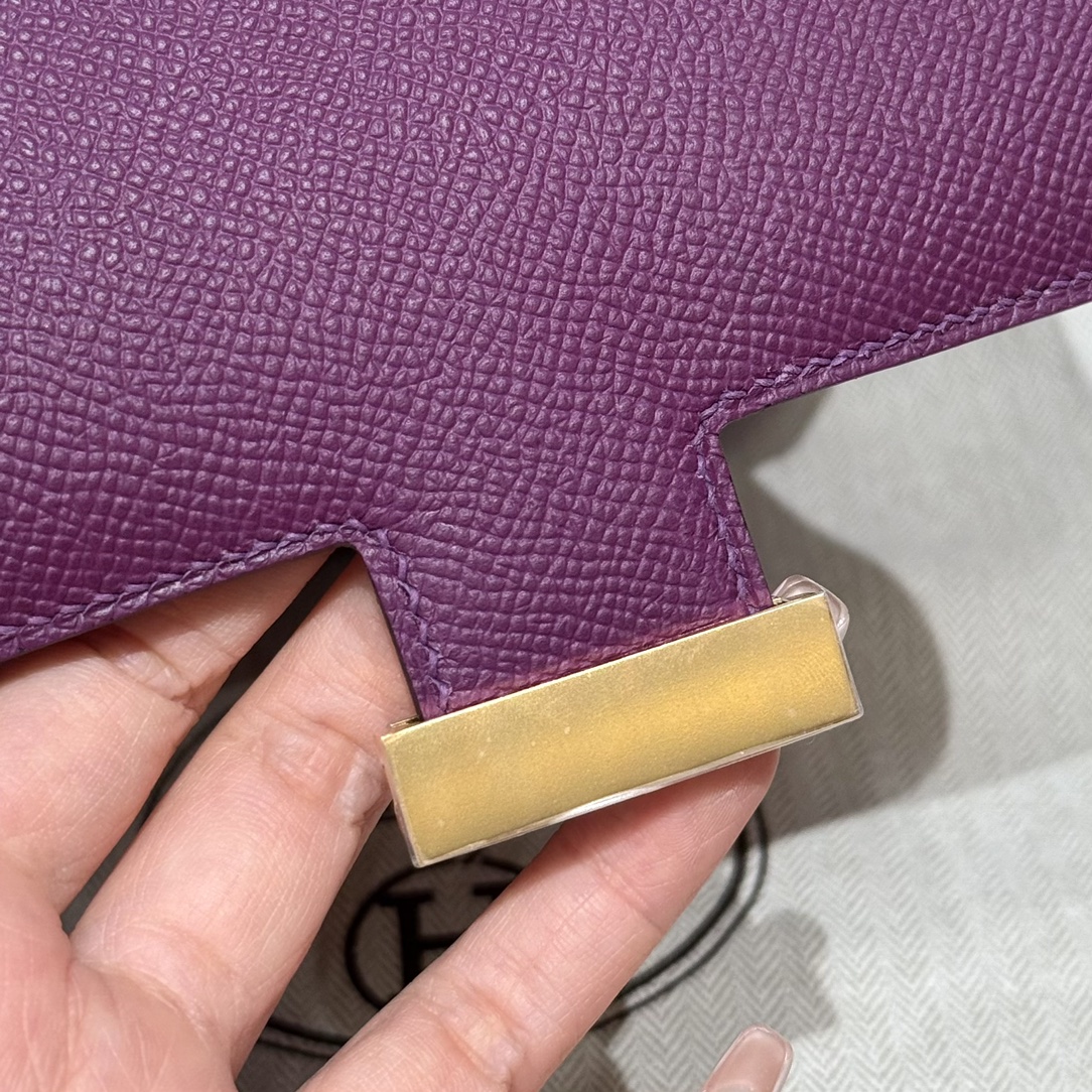 Hermès Constance 19 Anemone Epsom