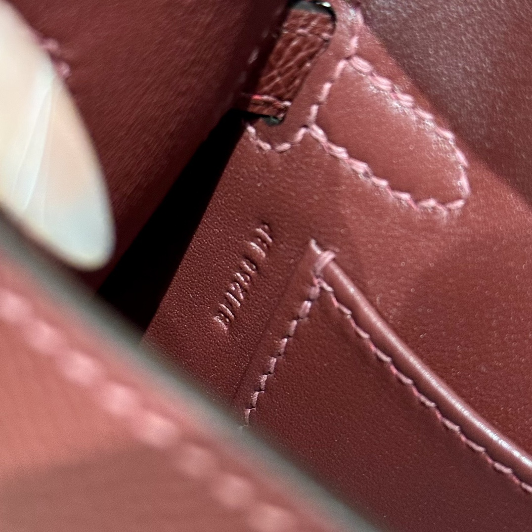 Hermès  Mini Kelly2 Size19  Rouge H  Epsom