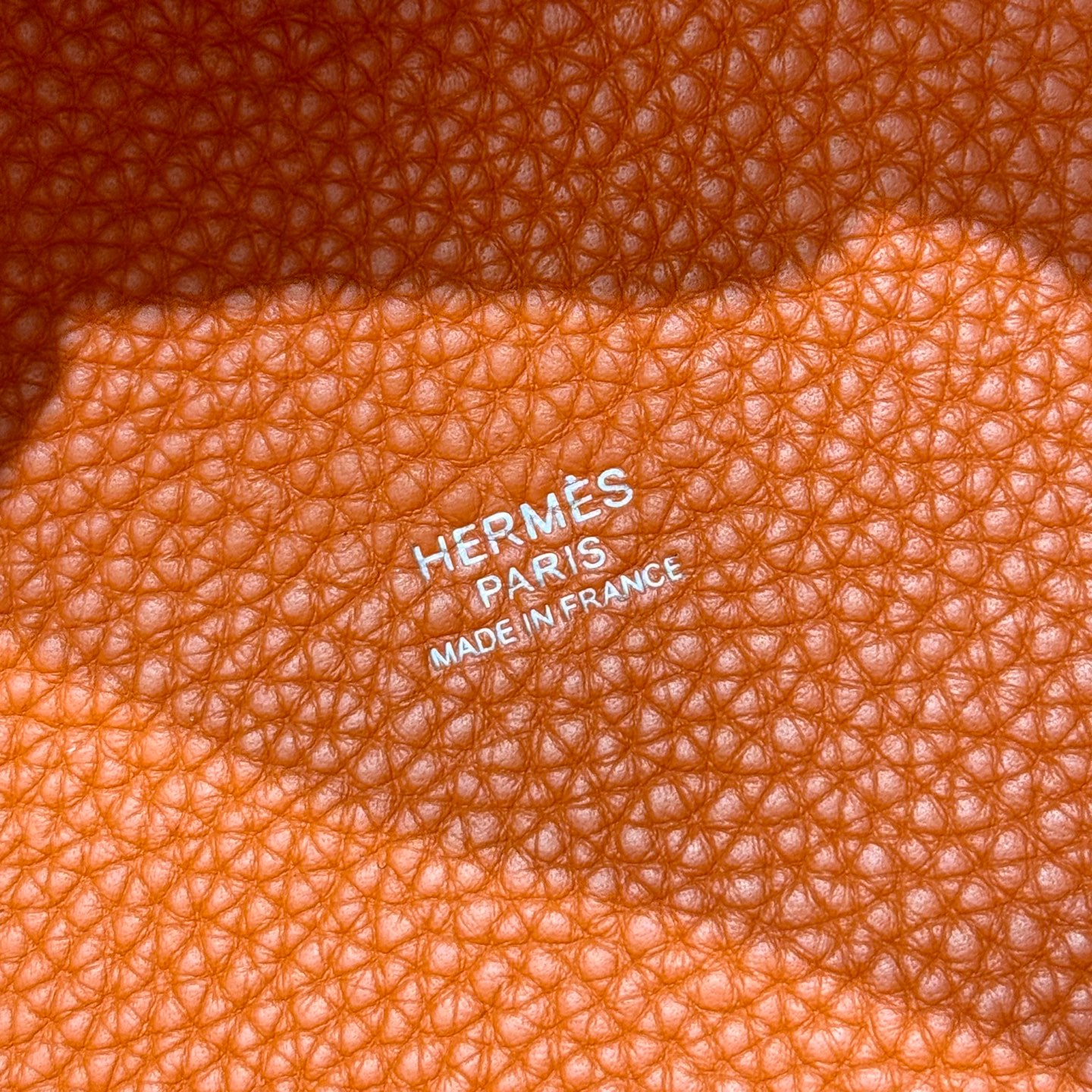 Hermès  Picotin lock 22 Orange Clemence