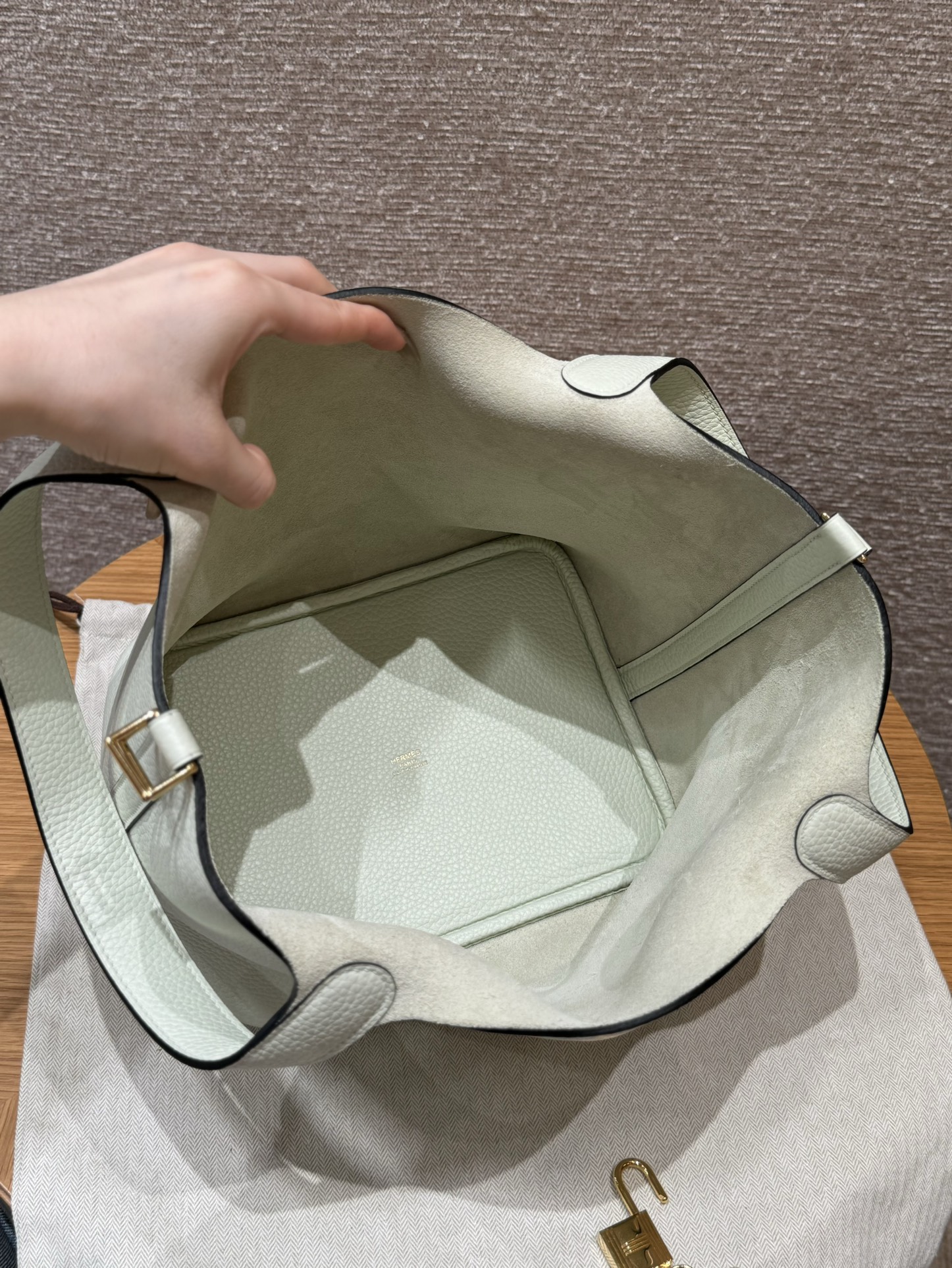 Hermès  Picotin lock 22 Vert Fizz Clemence