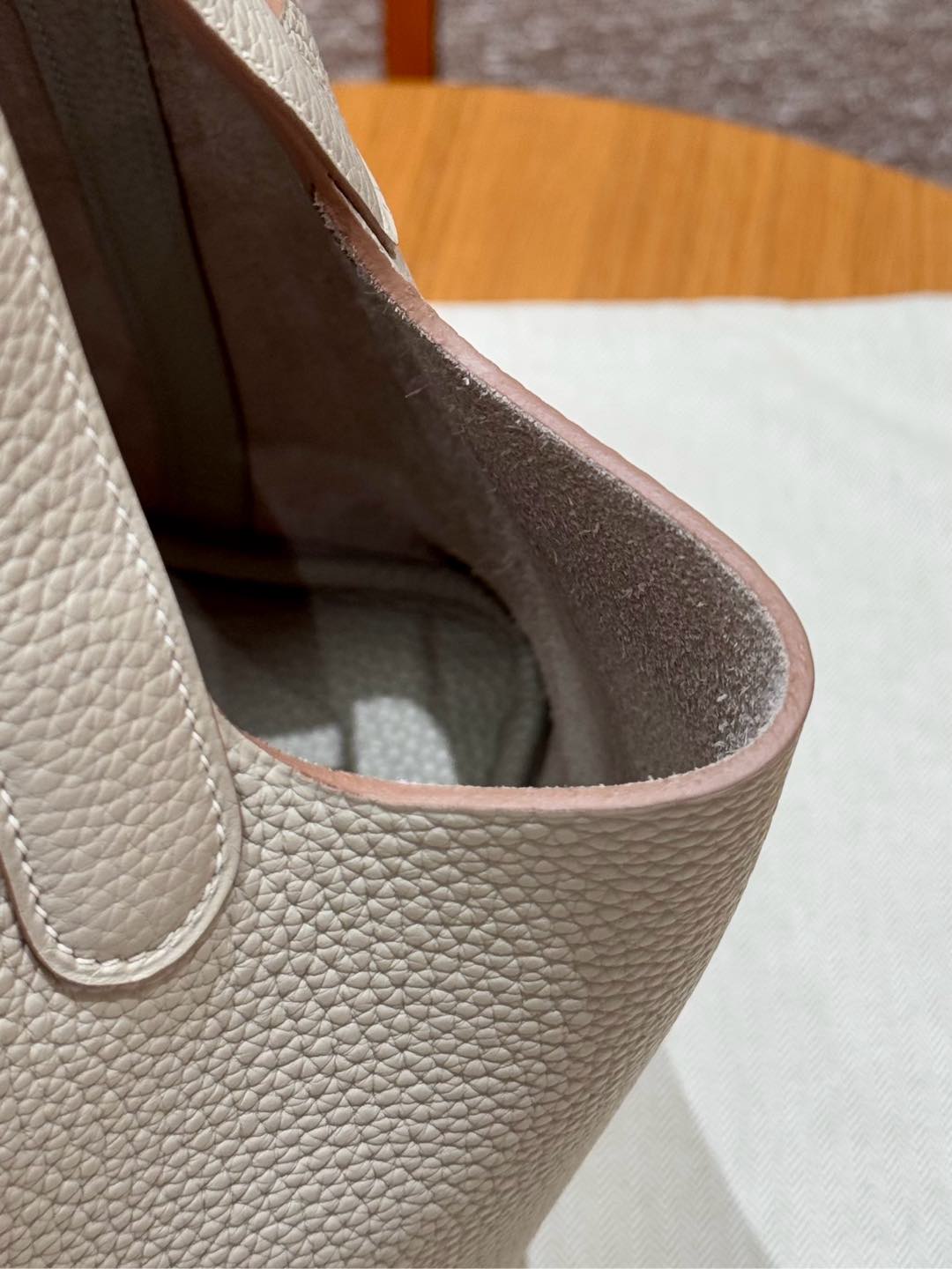 Hermès  Picotin lock 18 Beton Clemence