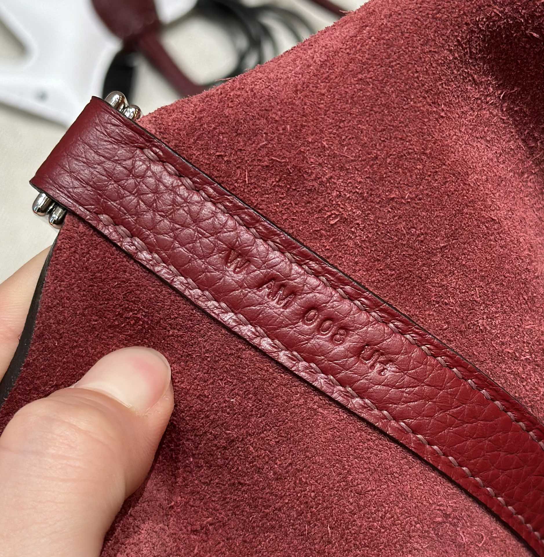 Hermès  Picotin lock  22 Rouge H Clemence