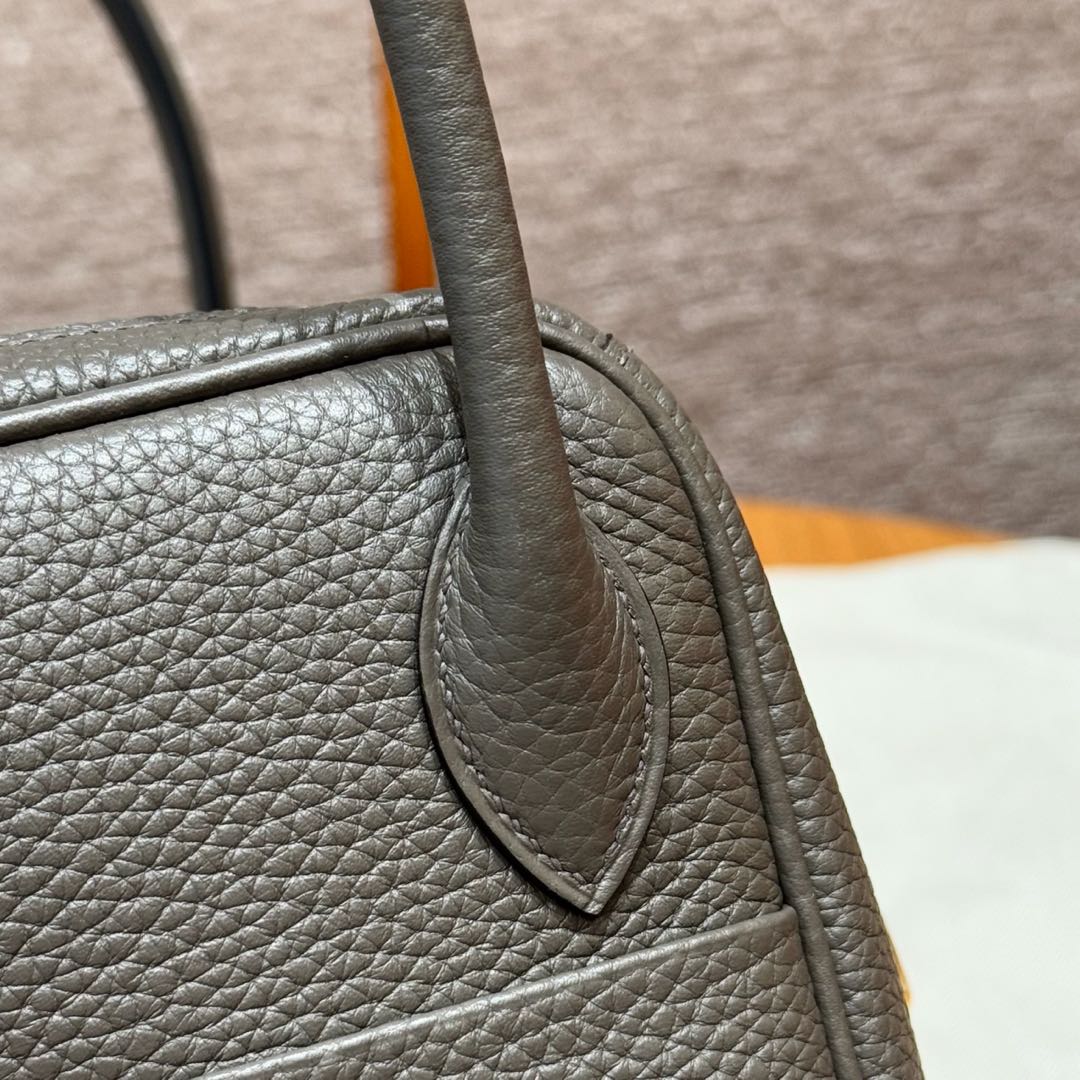 Hermès  Lindy 26  Girs etain Clemence