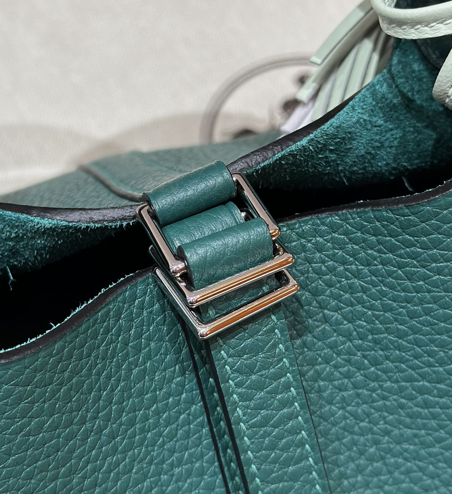 Hermès  Picotin lock  18  Malachite Clemence