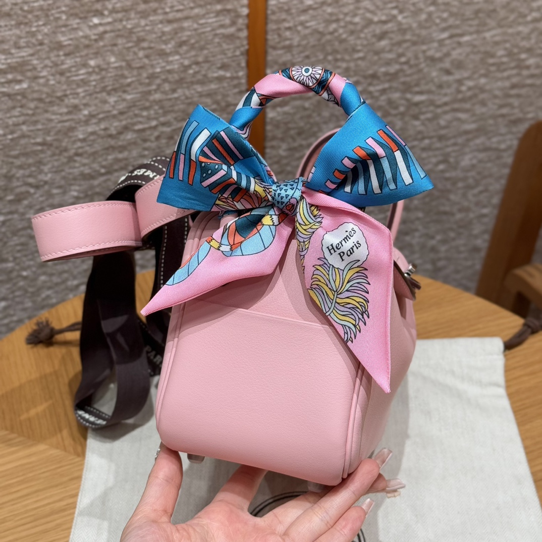 Hermès  Lindy 19  Rose Sakura  Swift