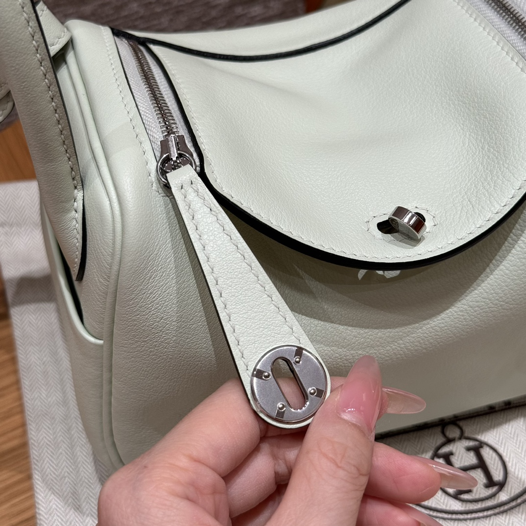 Hermès  Lindy 19 Vert Fizz Swift