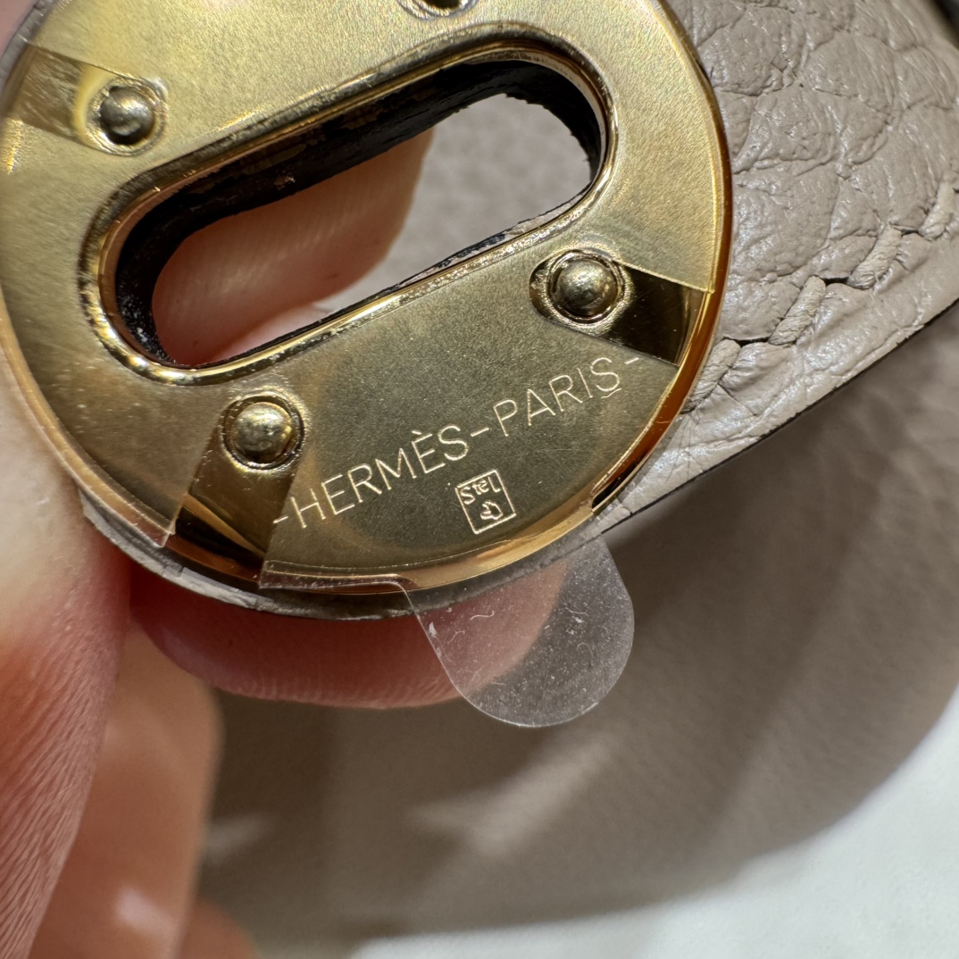 Hermès  Lindy 19 Gris tourterelle Clemence