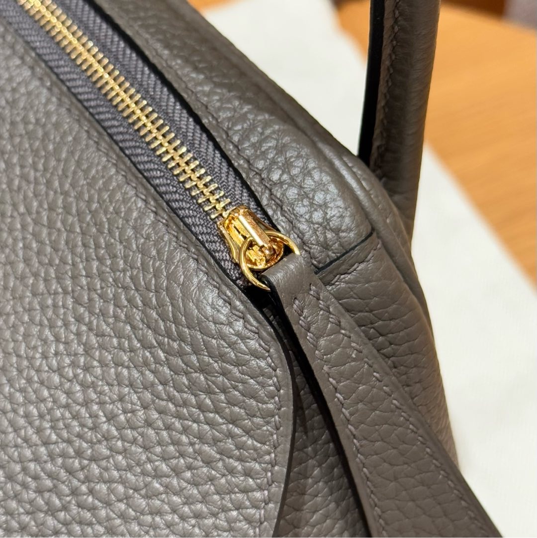Hermès  Lindy 26  Girs etain Clemence