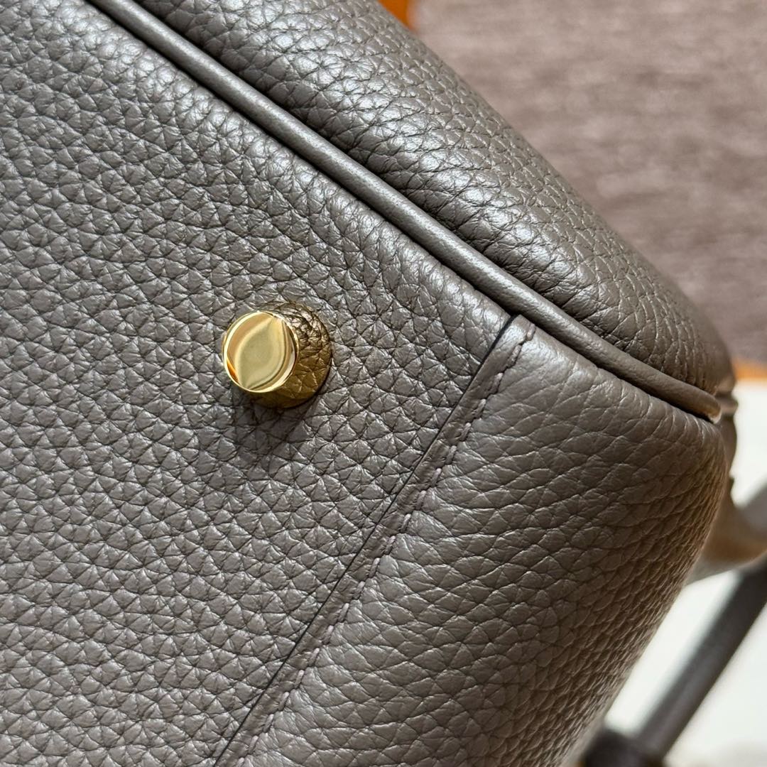 Hermès  Lindy 26  Girs etain Clemence