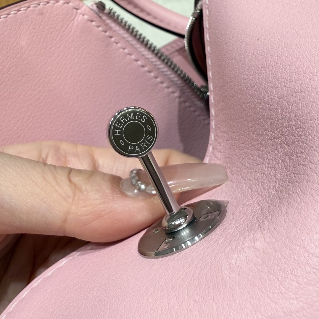 Hermès  Lindy 19  Rose Sakura  Swift