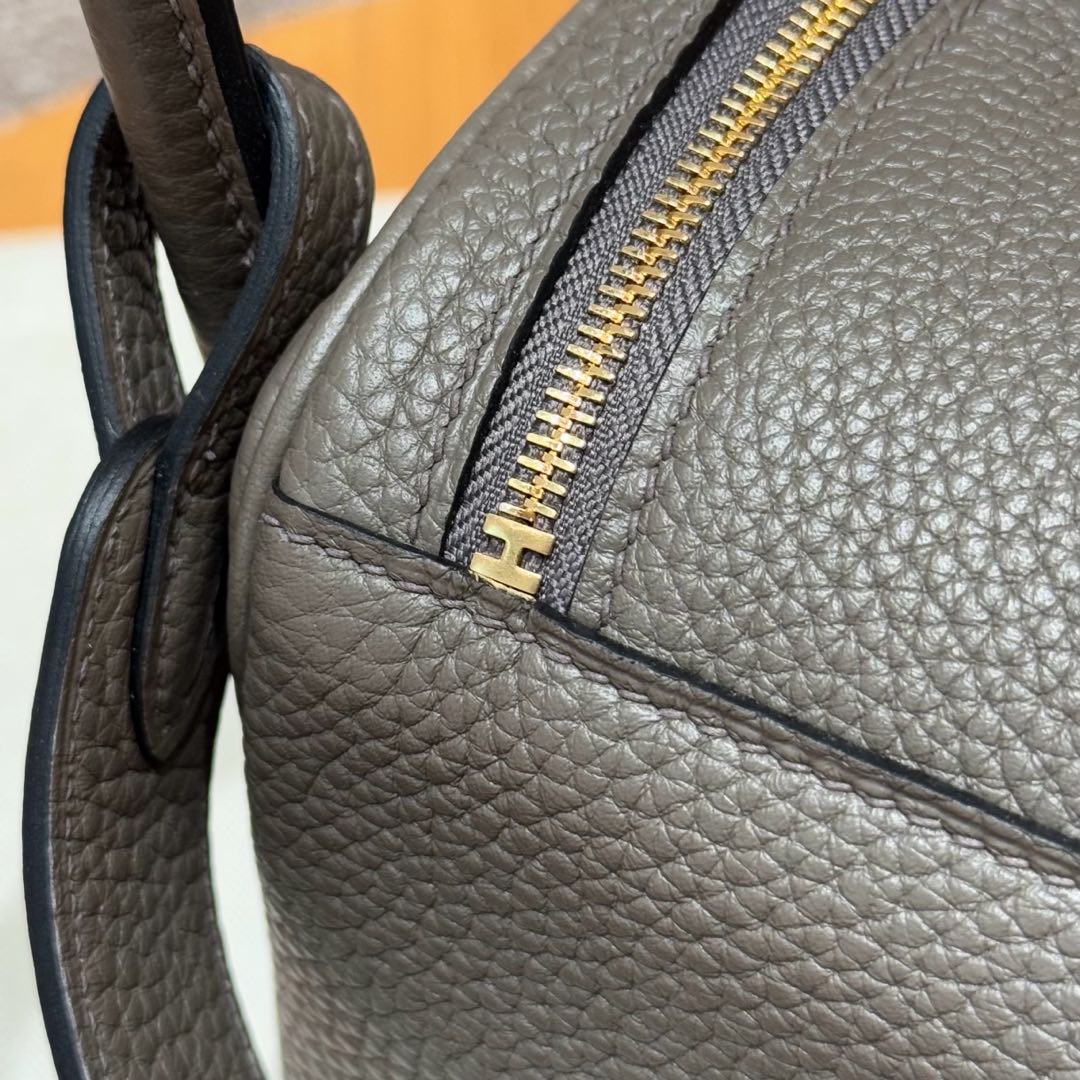 Hermès  Lindy 26  Girs etain Clemence