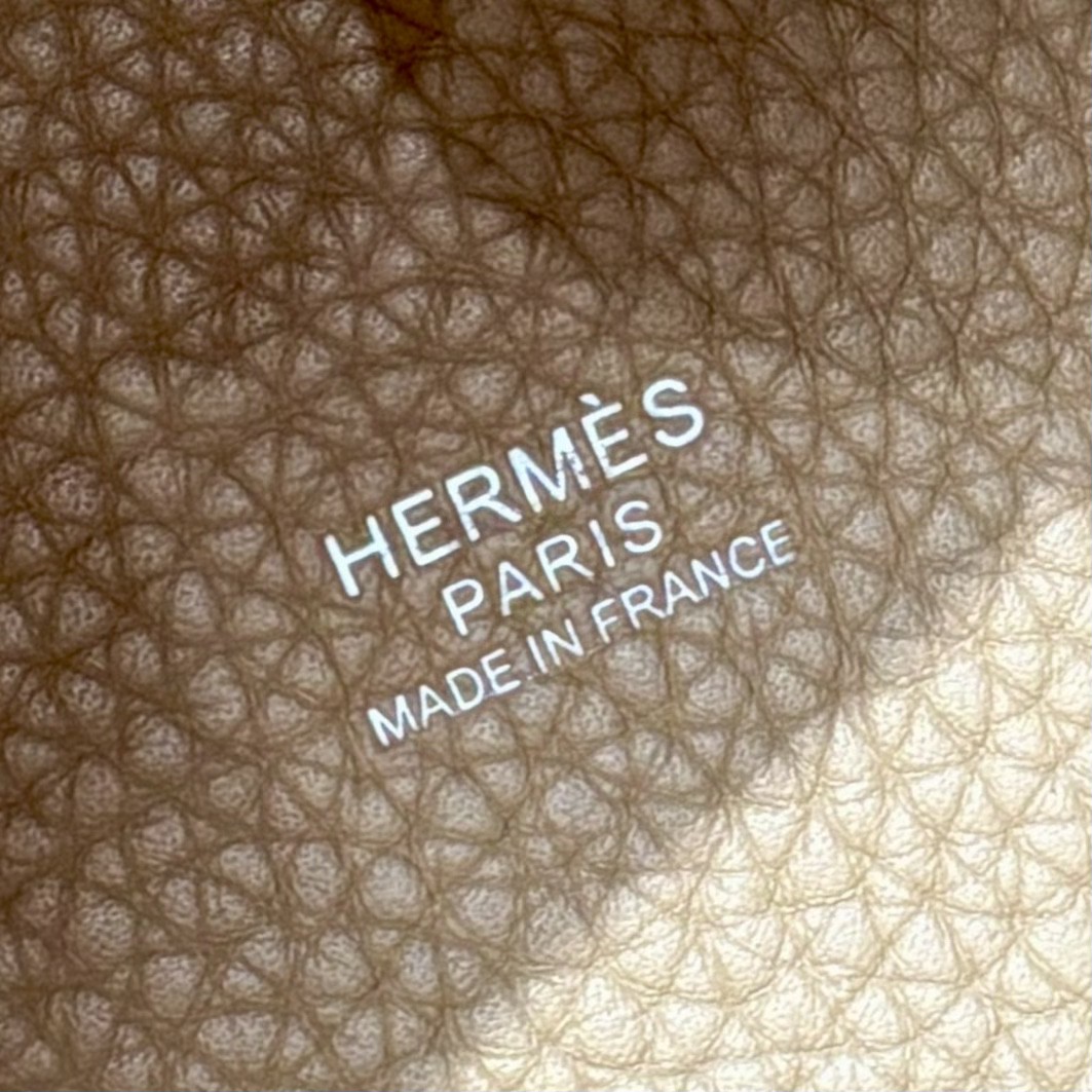 Hermès  Picotin lock 22 Chai Clemence
