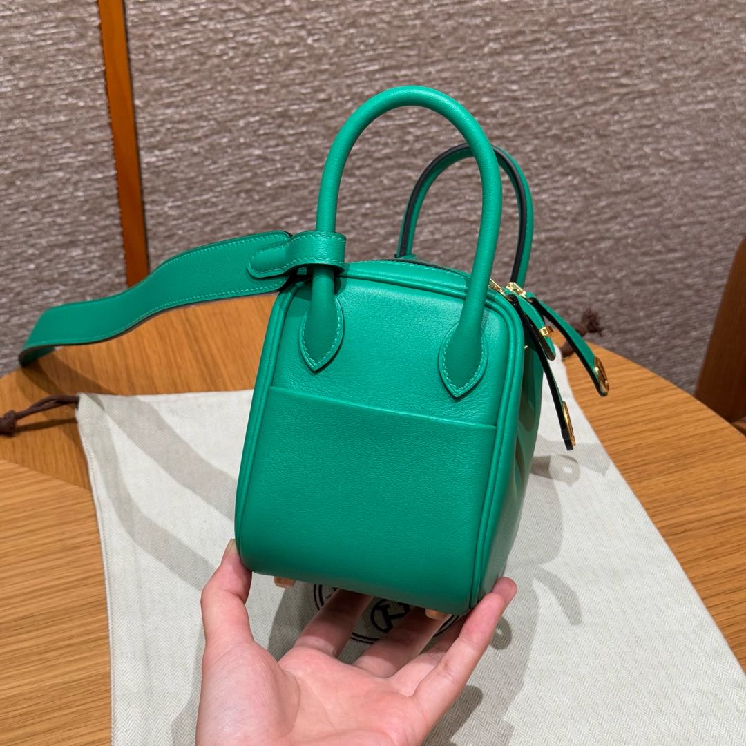 Hermès  Lindy 19  Menthe Swift